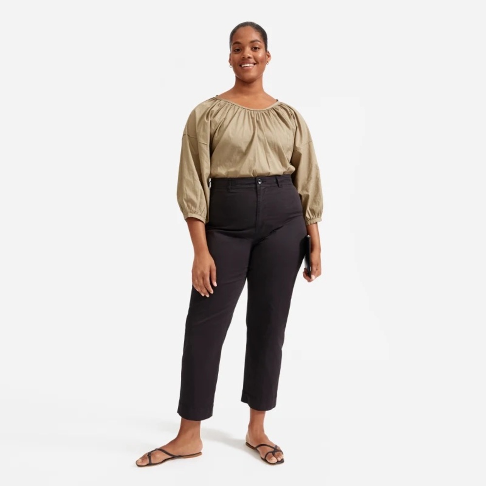Everlane The Lightweight Straight Leg Crop